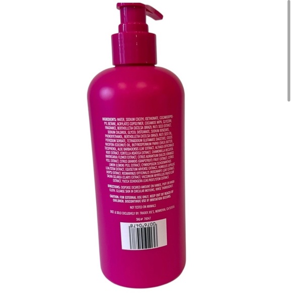 New 2 Trader Joe’s Brazil Nut Body Wash - Picture 2 of 2